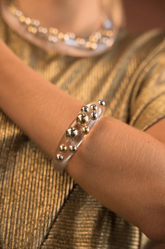 BRACELETE POÁ MIX DE BANHOS