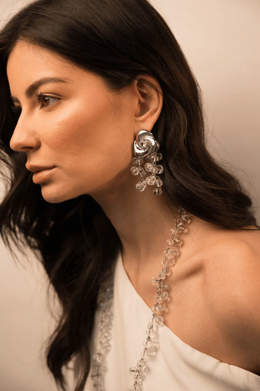 BRINCO FRANJA AURA PRATEADO