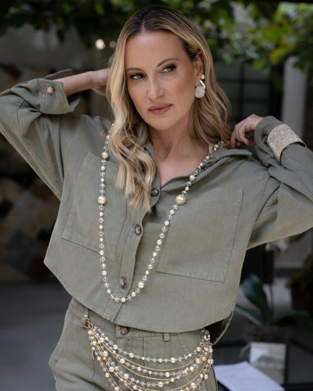 COLAR LONGO MULTIFUNCIONAL PÉROLAS ESSENZA