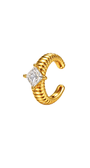 EAR CUFF ZIRCÔNIA DOURADO