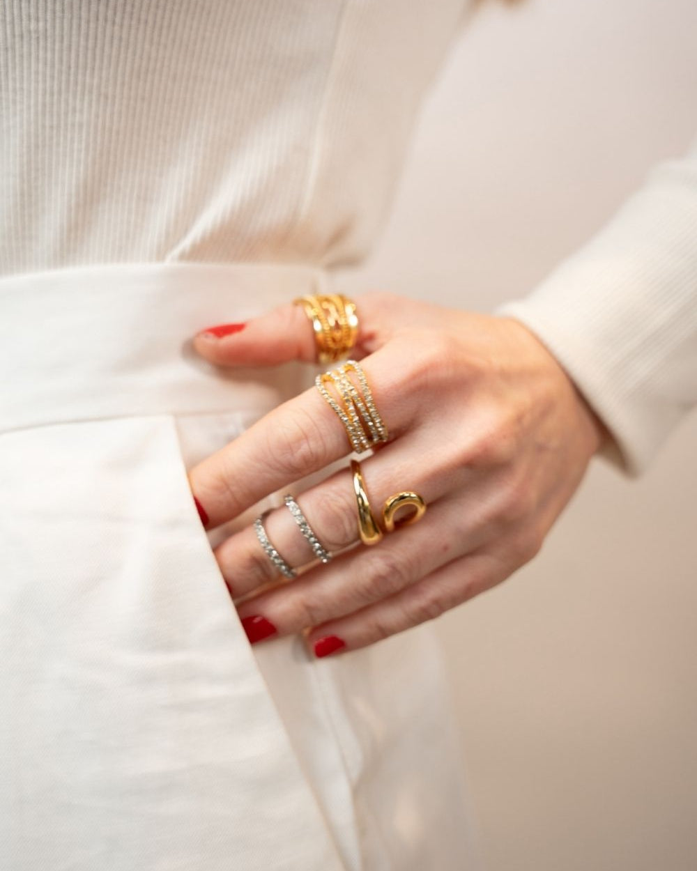 KIT DE ANEL SHINE PRESENZA