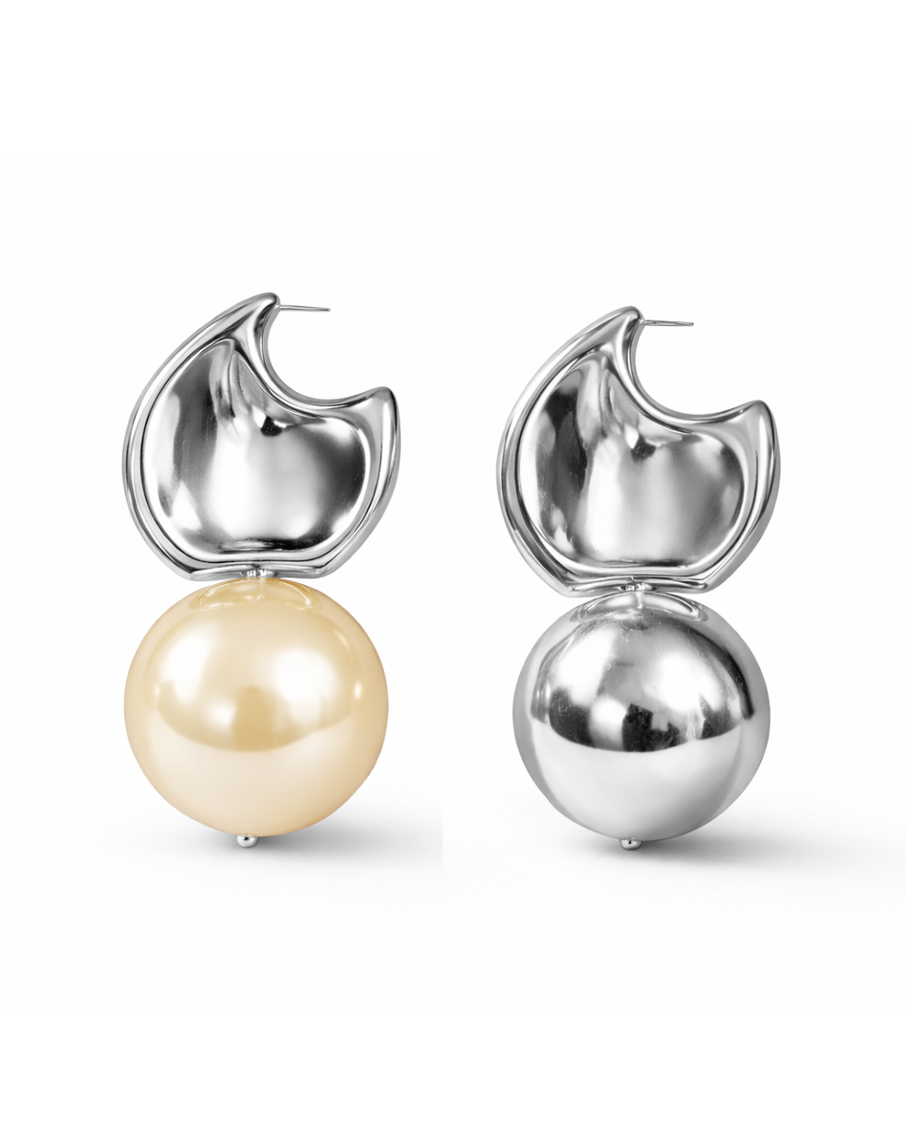 MAXI BRINCO ORGÂNICO PÉROLA PRATEADO ESSENZA