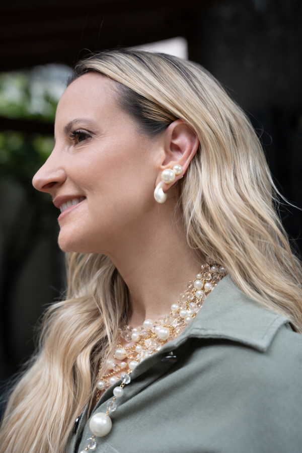 KIT BRINCOS GOTA E PÉROLA ESSENZA