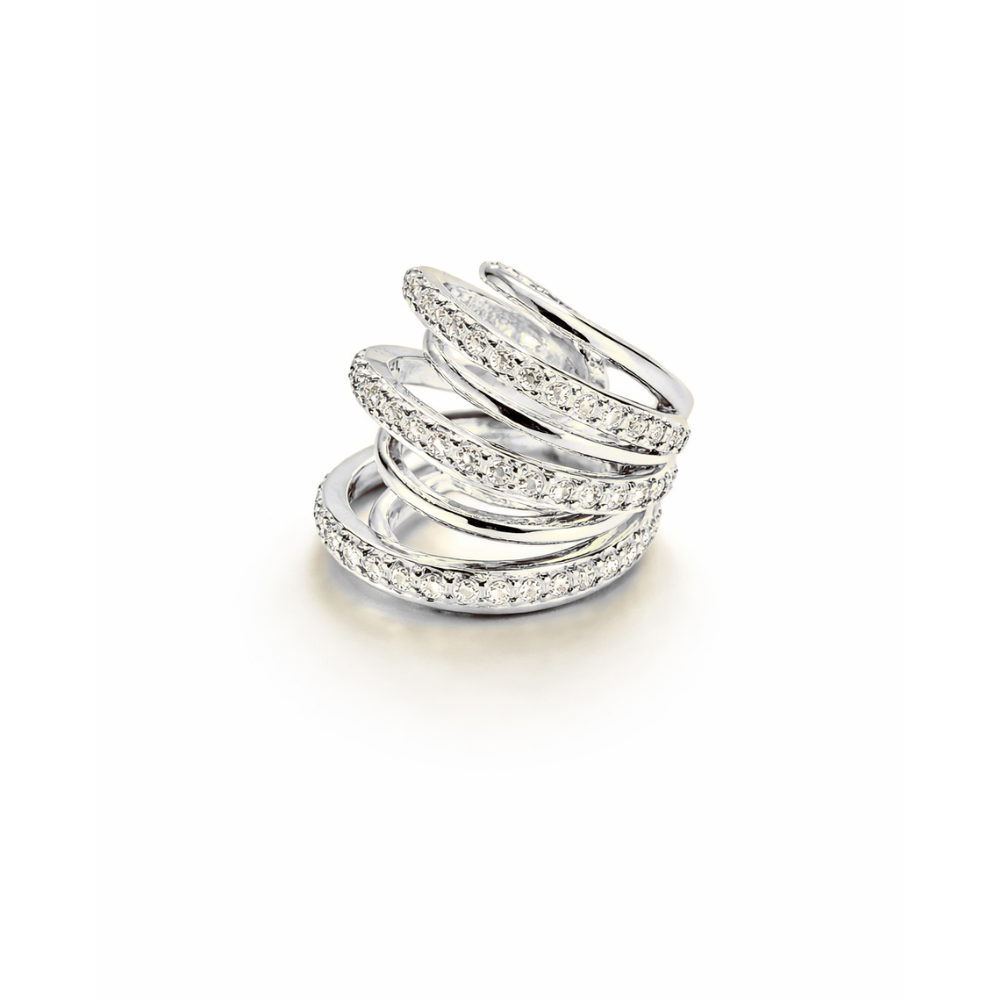 EAR CUFF SHINE PRATEADO