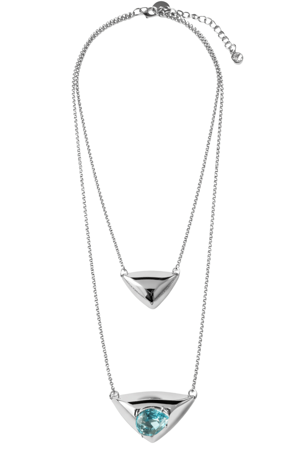 COLAR METALLO PRATEADO