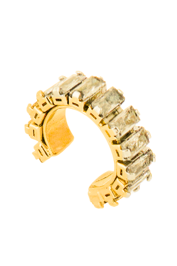 EAR CUFF ZIRCONIA P DOURADO