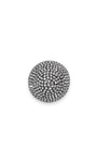 Broche Shine Prateado Cravejado em Strass