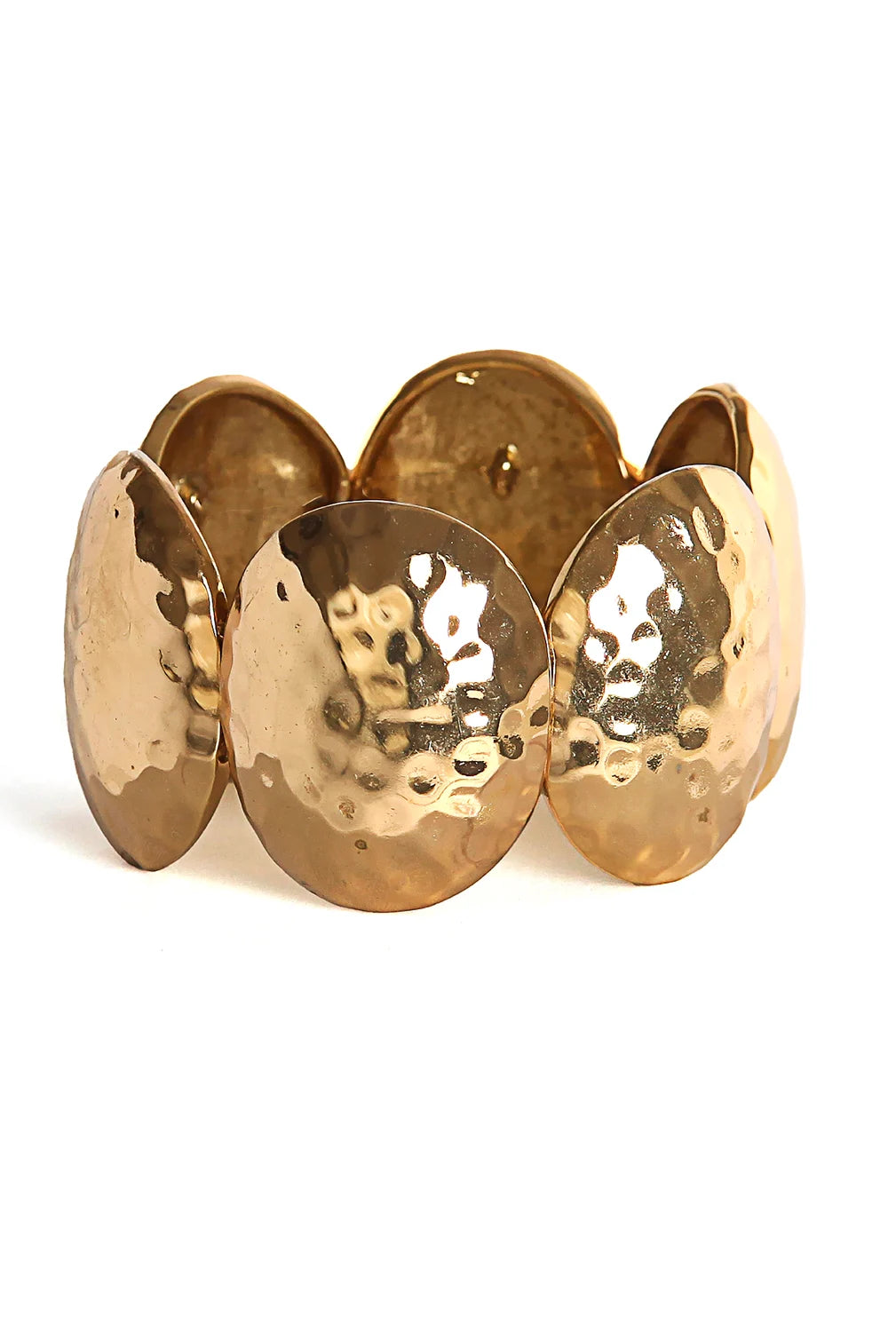 BRACELETE TEXTURIZADO OURO VINTAGE