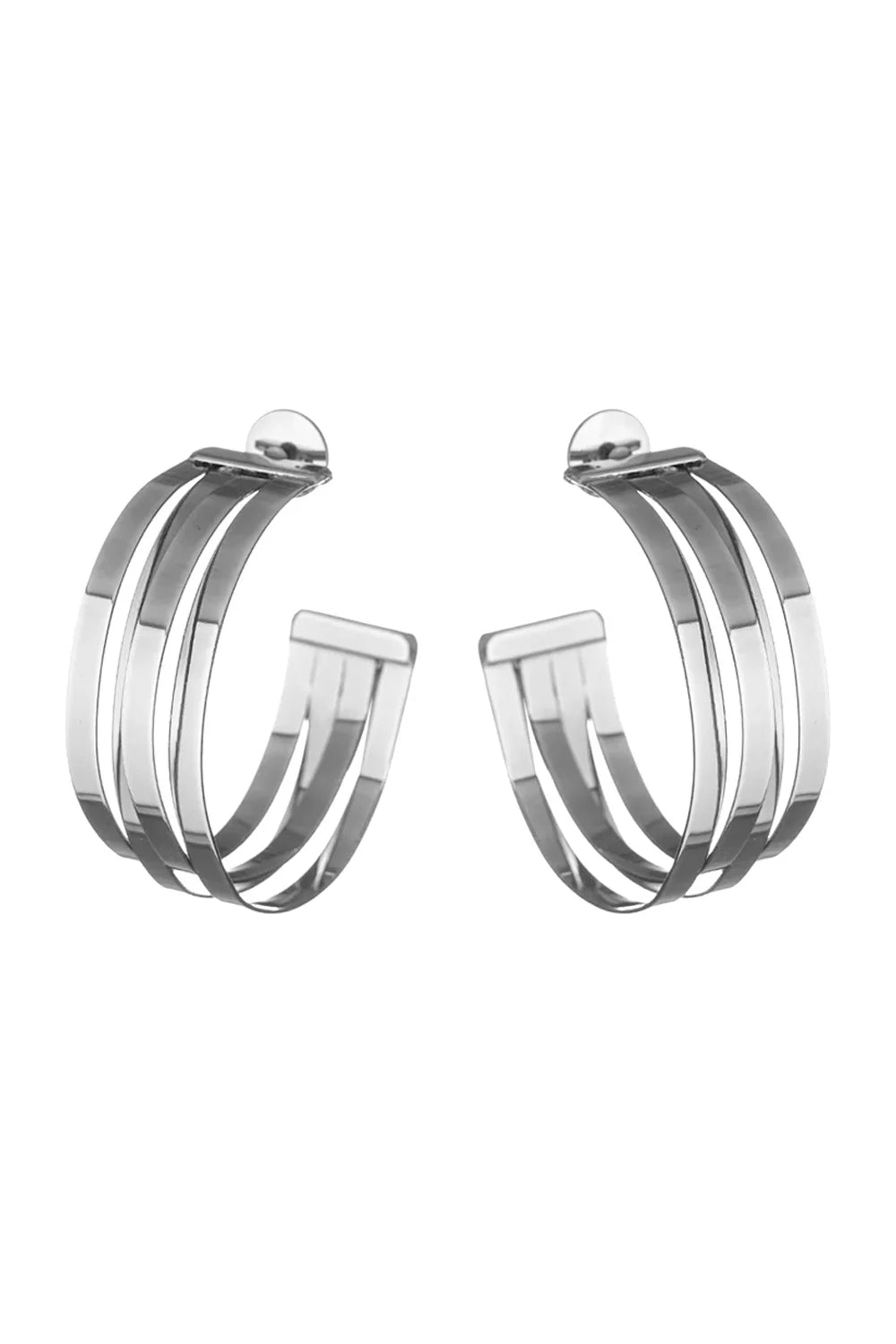 BRINCO ARGOLA AROS PRATEADO