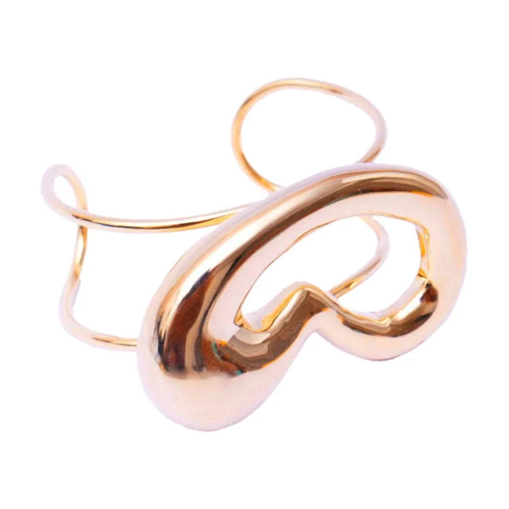 BRACELETE ORGÂNICO DOURADO