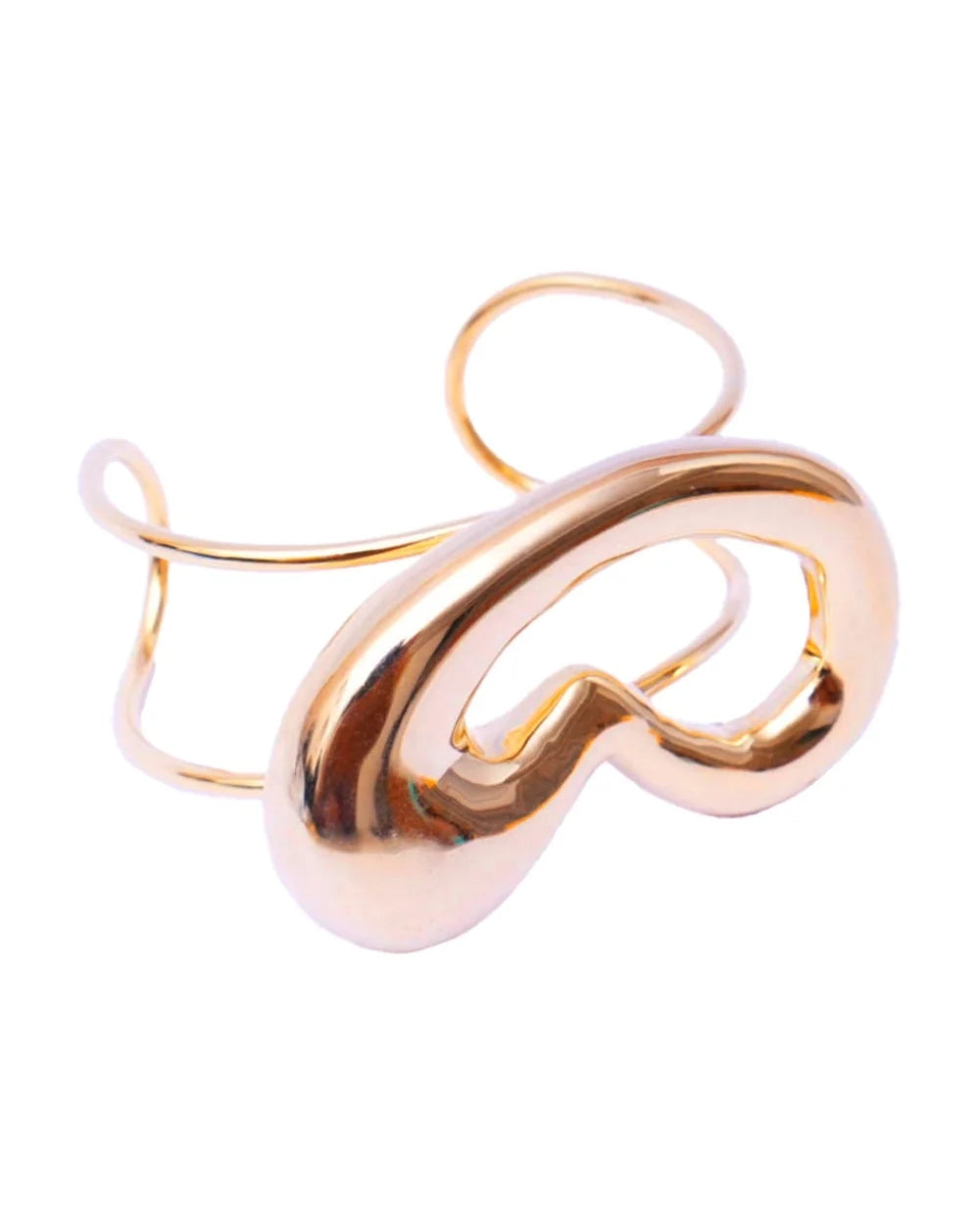 BRACELETE ORGÂNICO DOURADO