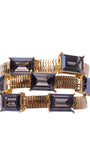 BRACELETE EXCLUSIVE BLACK DIAMOND DOURADO