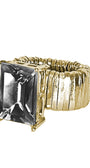 ANEL BLACK DIAMOND DOURADO