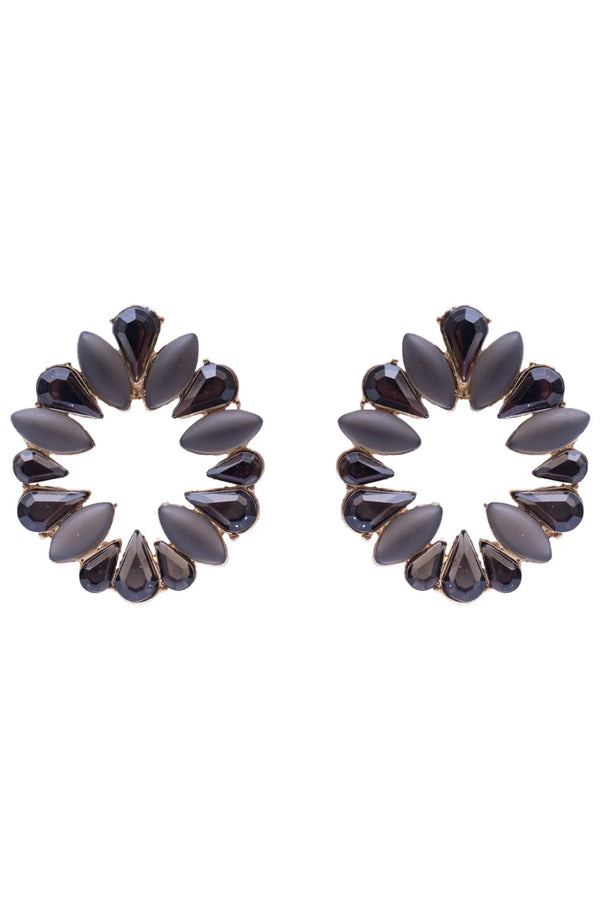 BRINCO BOHO FUMÊ DOURADO