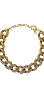 COLAR ELOS STRASS OLD GOLD