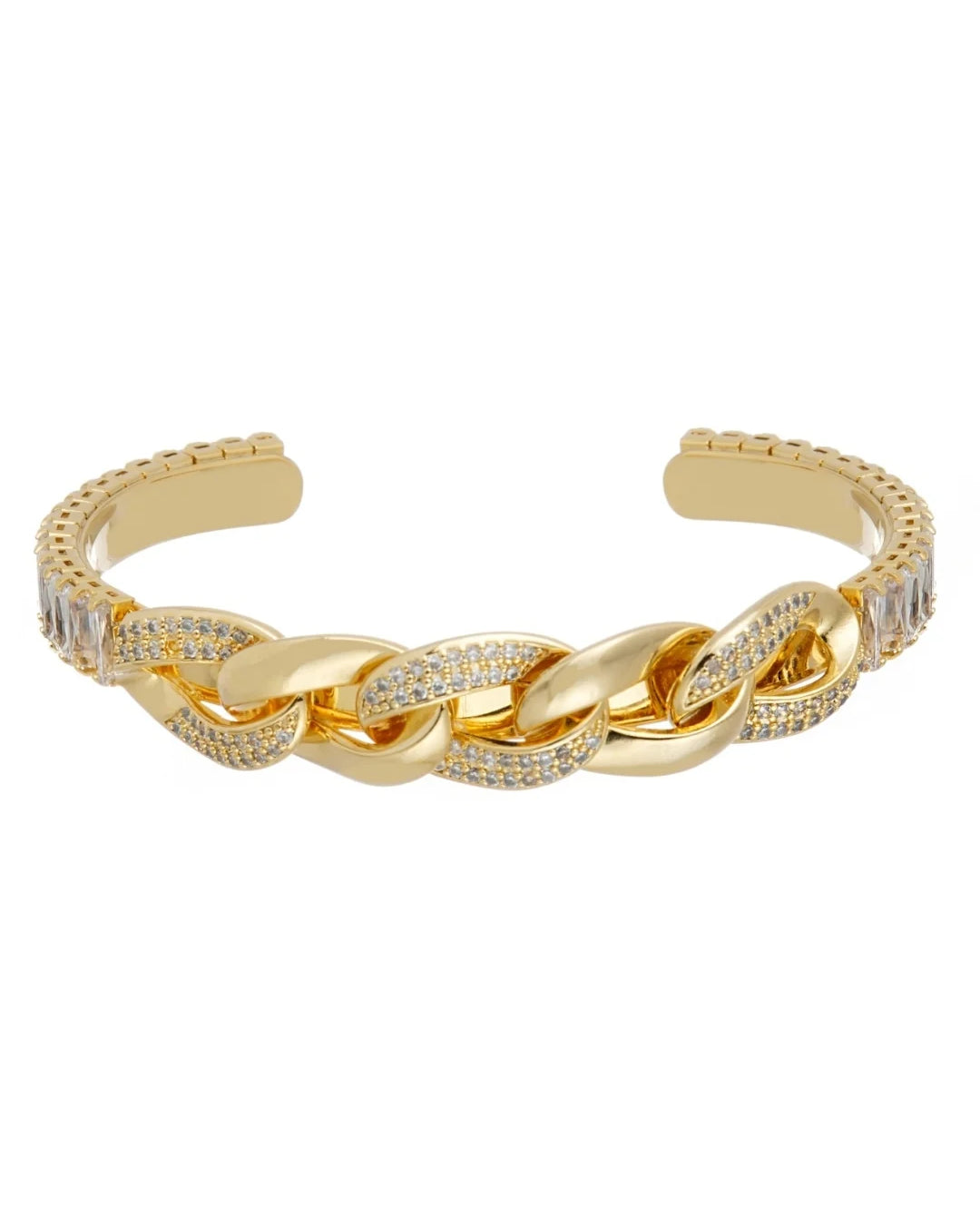 BRACELETE ELOS DOURADO