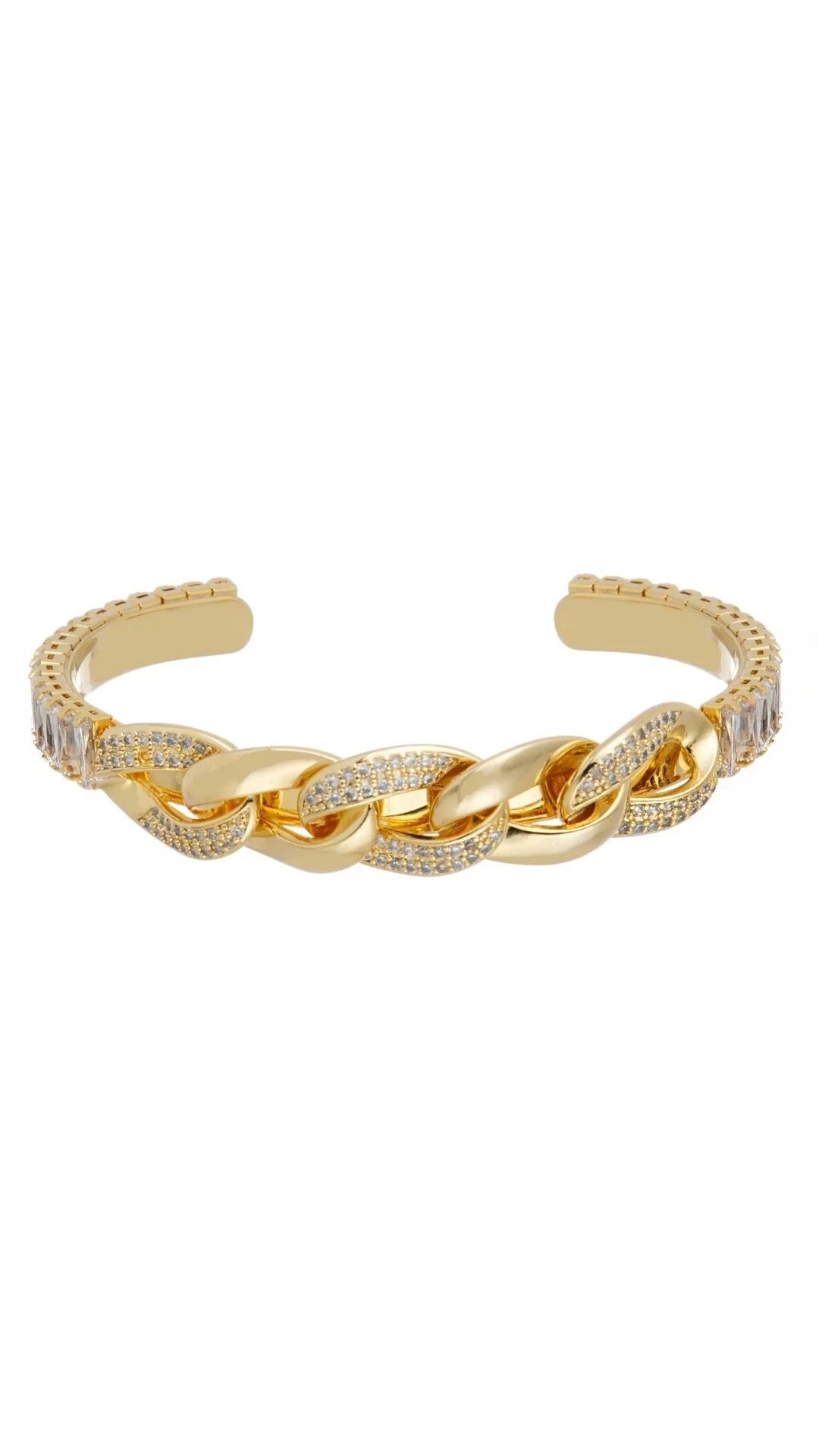 BRACELETE ELOS DOURADO