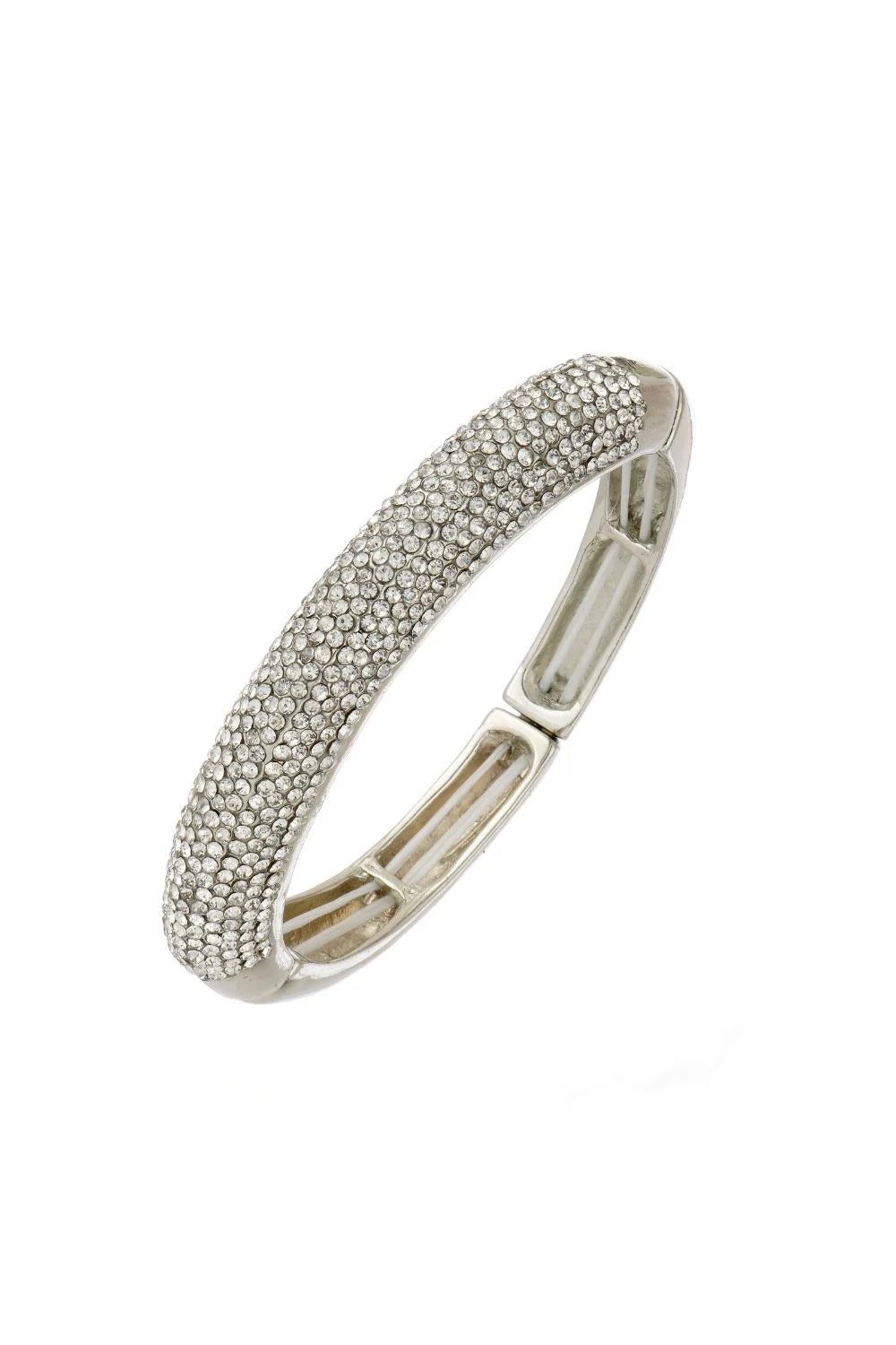 BRACELETE CRAVEJADO SHINE PRATEADO