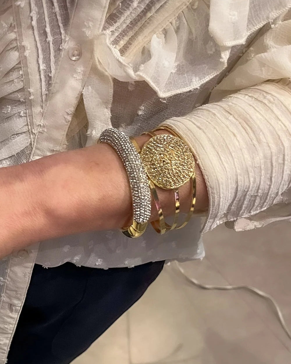 BRACELETE SHINE DOURADO