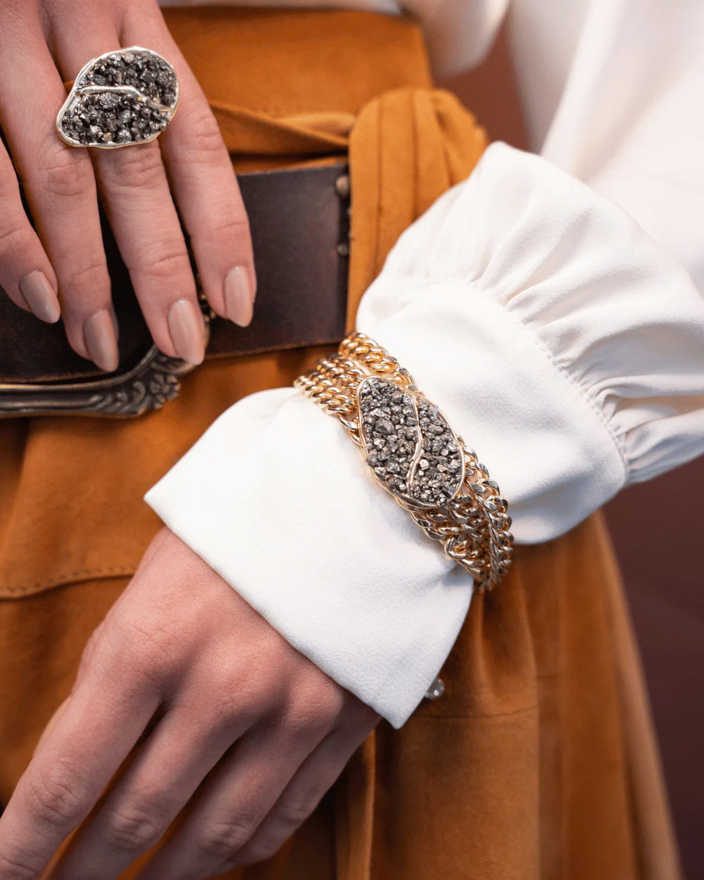 PULSEIRA NEW BOHO DOURADO