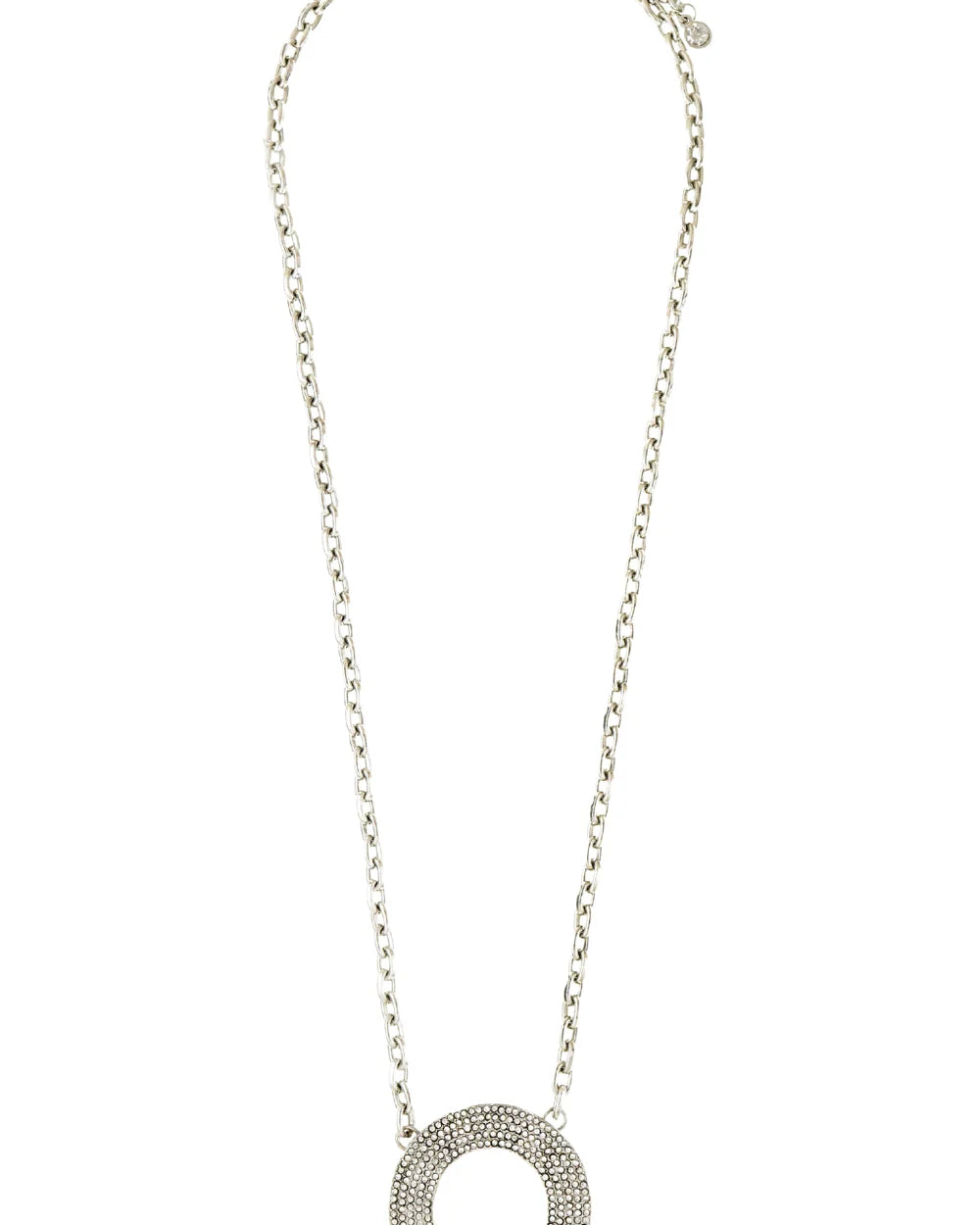 COLAR LONGO SHINE PRATEADO