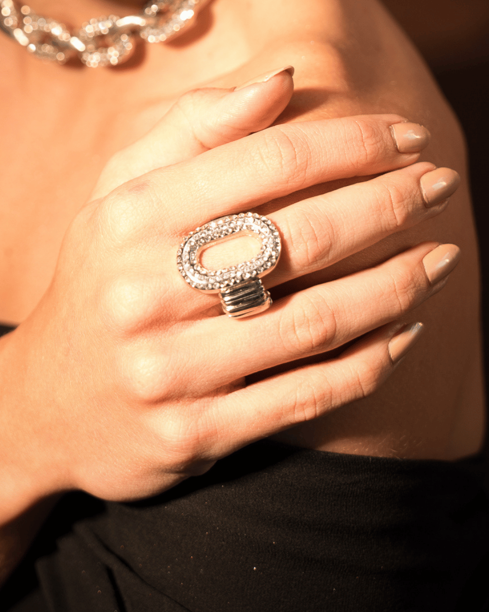 ANEL ELOS SHINE PRATEADO