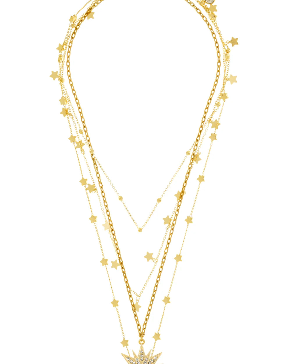 KIT COLARES STAR DOURADO