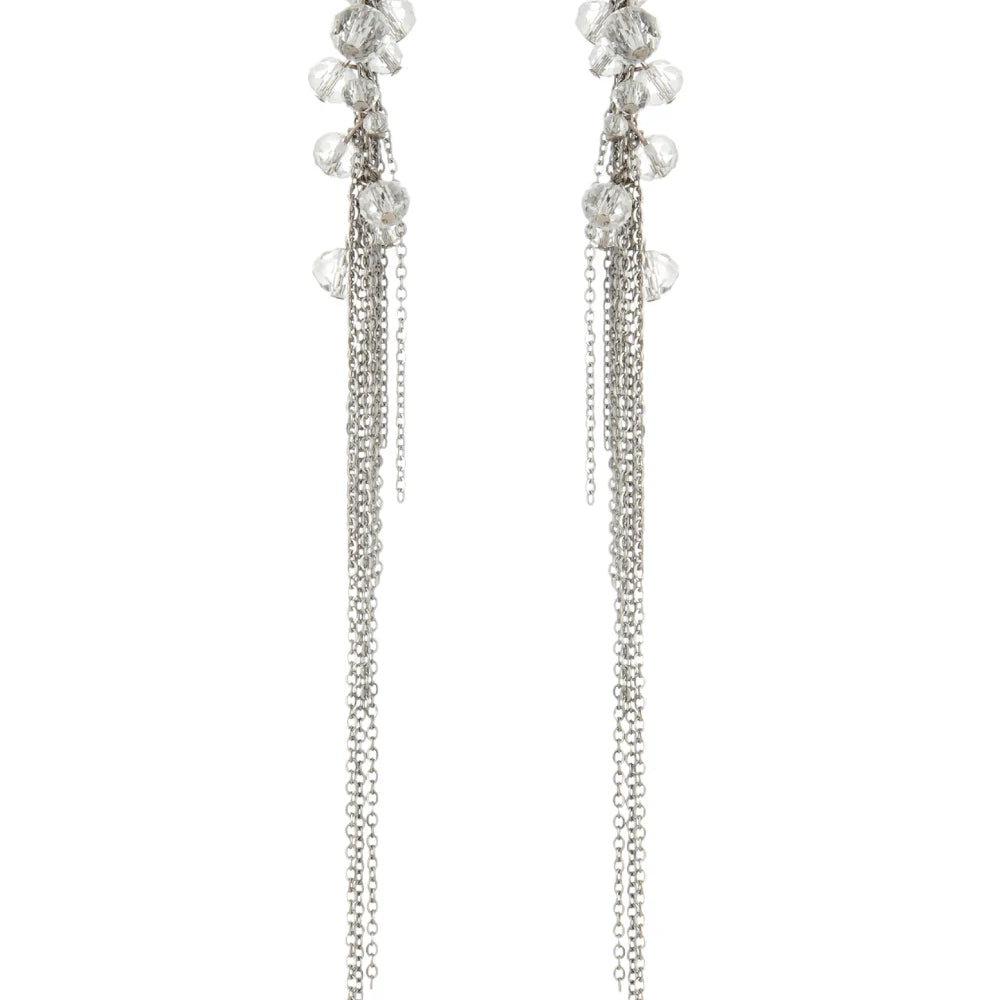 BRINCO LONGO CORRENTARIA AURA PRATEADO