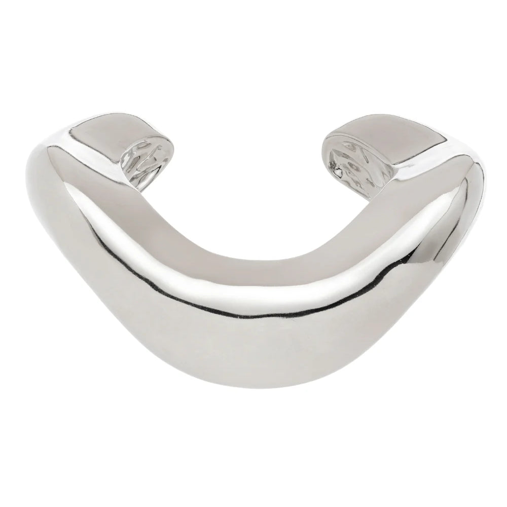 BRACELETE ORGÂNICO BOLD PRATEADO