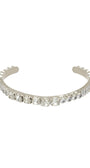 Bracelete Mix Shine Prateado com Zircônias e Cristal