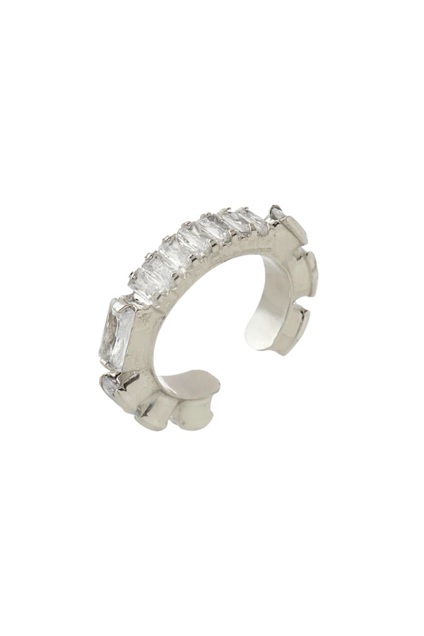 EAR CUFF MIX SHINE PRATEADO