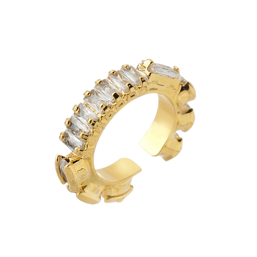 EAR CUFF MIX SHINE DOURADO