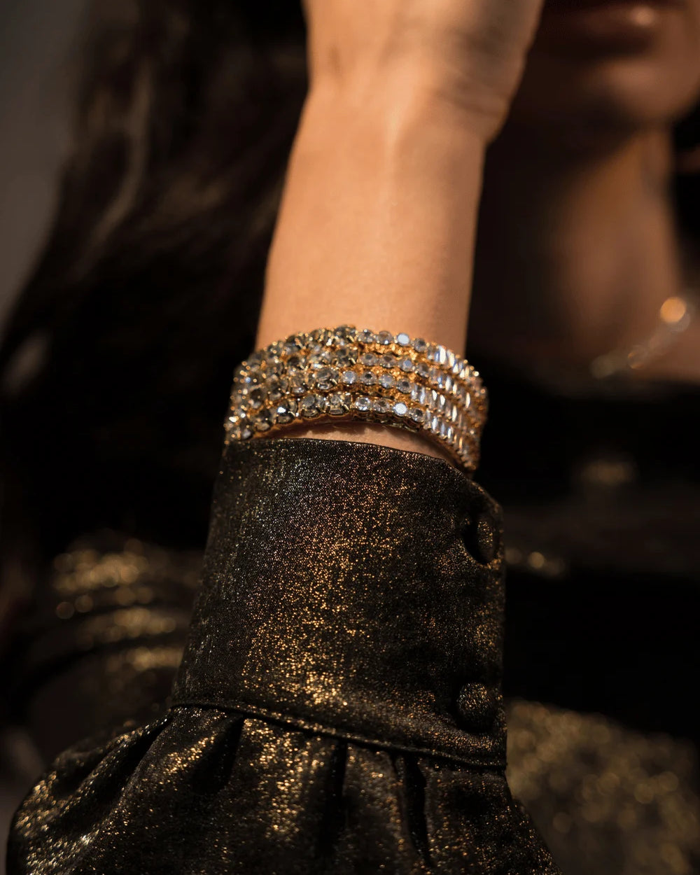 BRACELETE MIX SHINE DOURADO