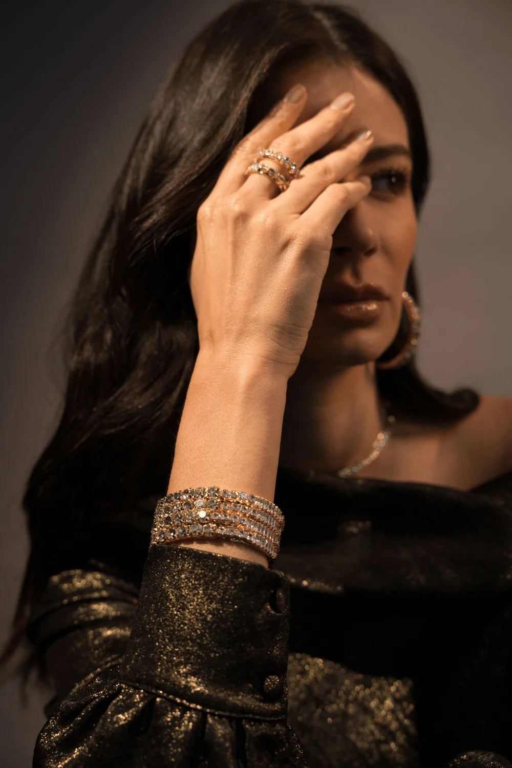 BRACELETE MIX SHINE DOURADO