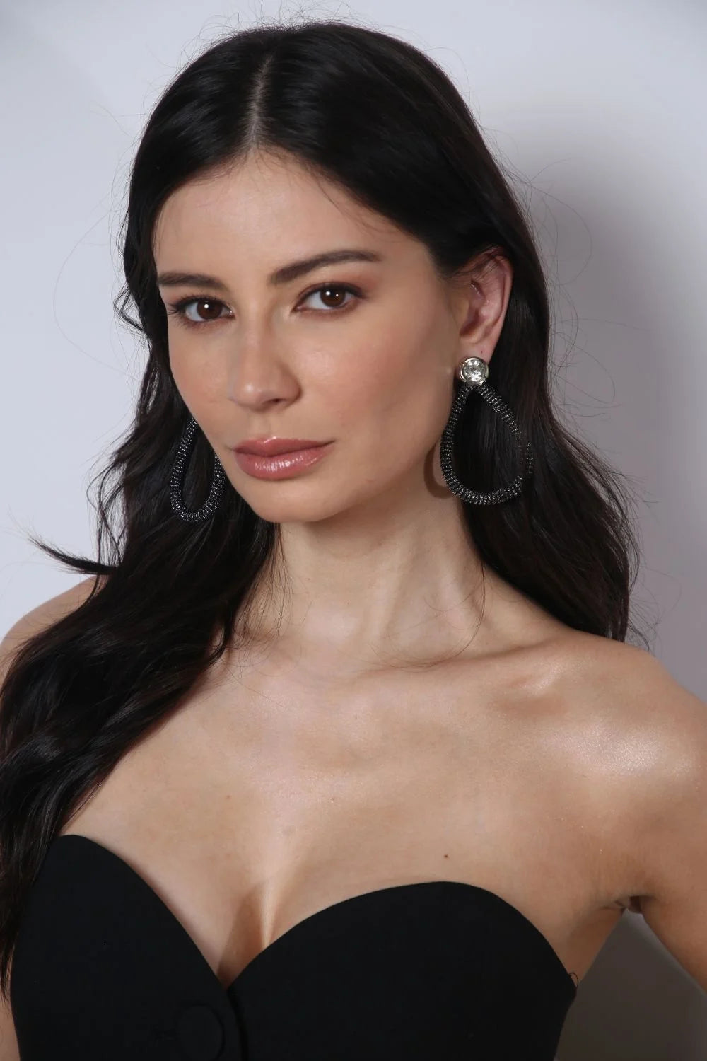 BRINCO GLAM PRATEADO