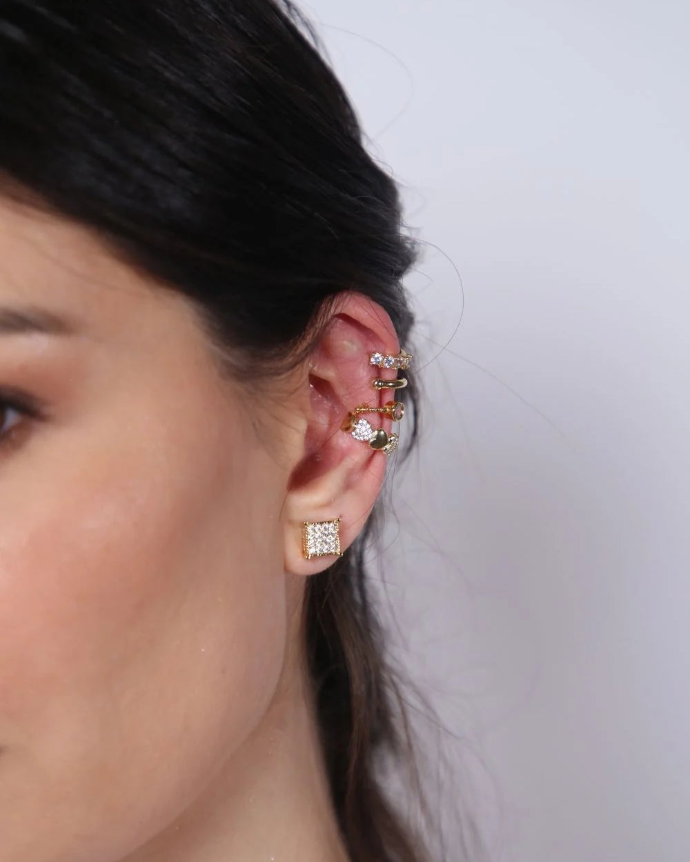 KIT DE EAR CUFF DOURADO