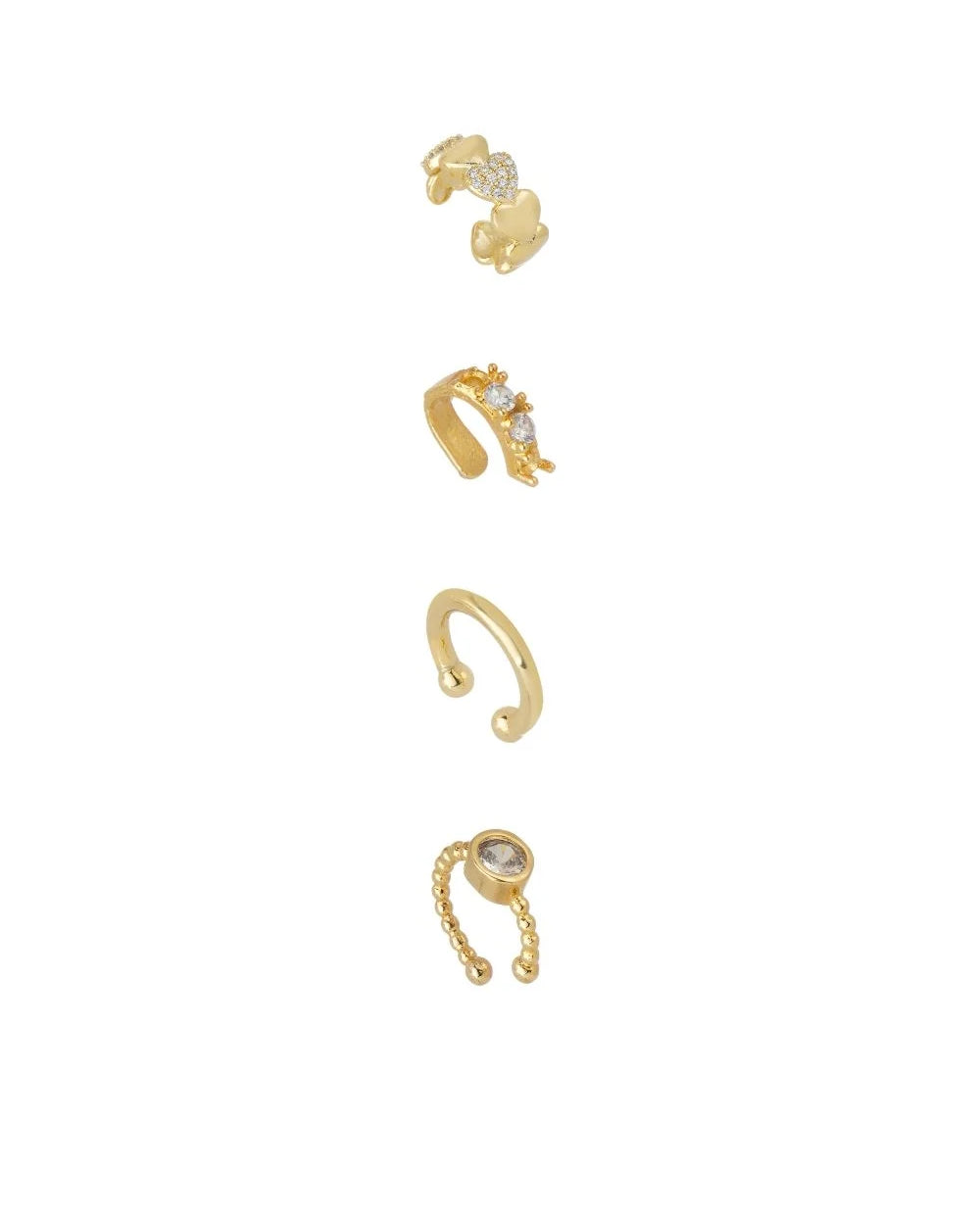 KIT DE EAR CUFF DOURADO