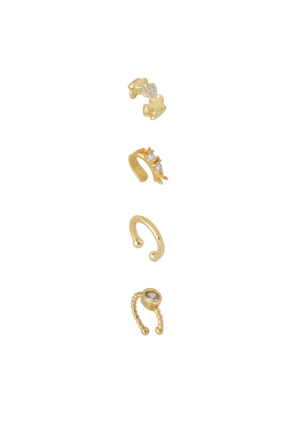 KIT DE EAR CUFF DOURADO