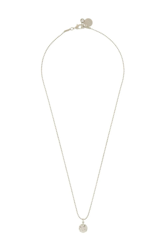 COLAR CORRENTE PONTO DE LUZ PRATEADO