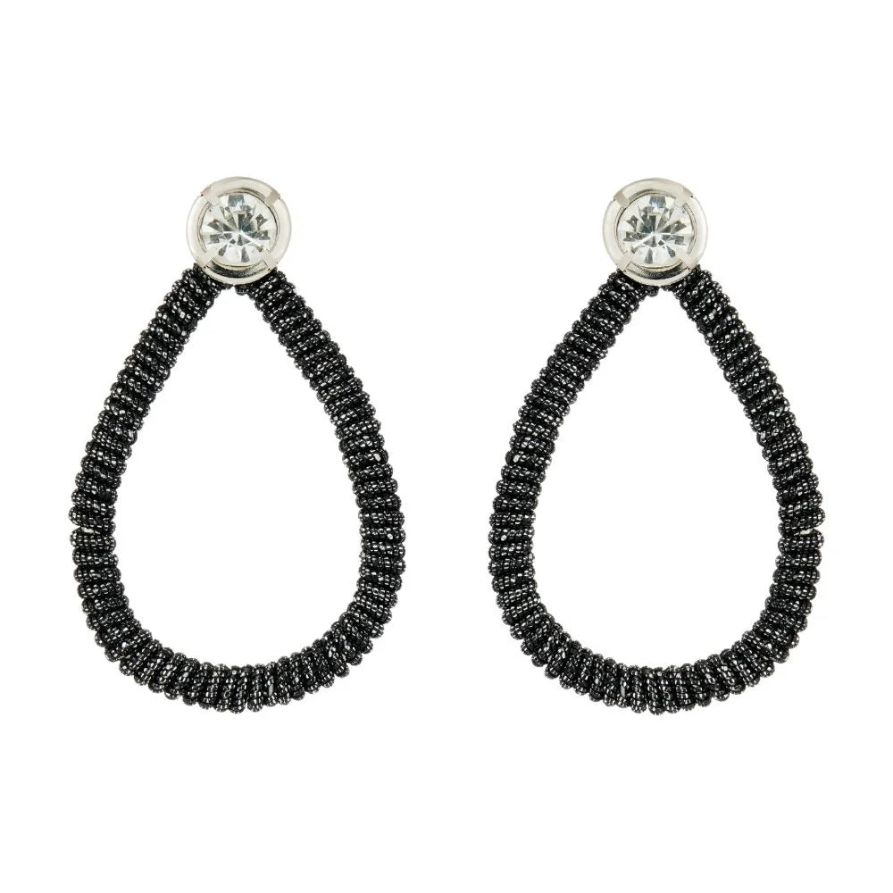 BRINCO GLAM PRATEADO