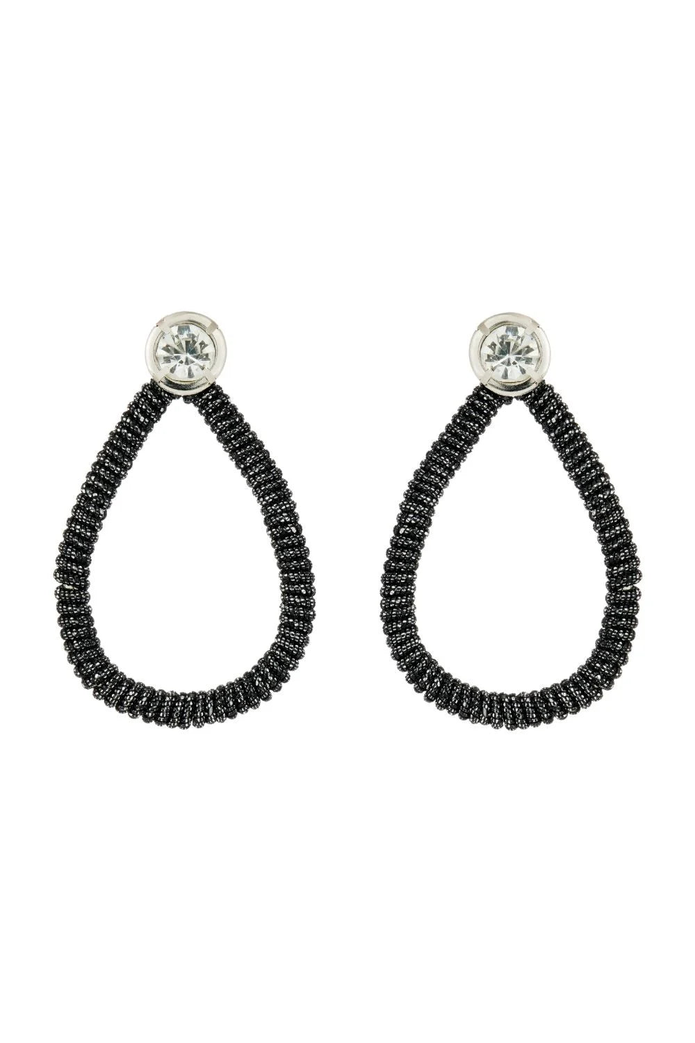 BRINCO GLAM PRATEADO