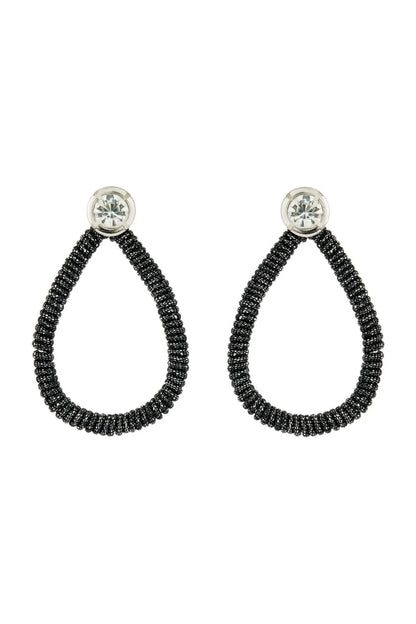 BRINCO GLAM PRATEADO