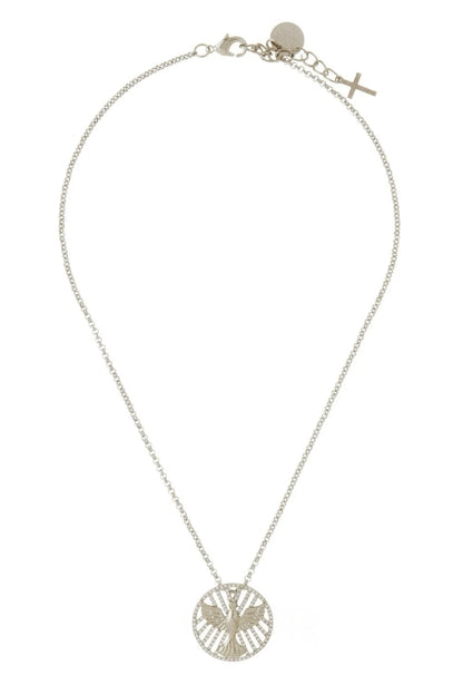 COLAR CURTO ESPÍRITO SANTO PRATEADO