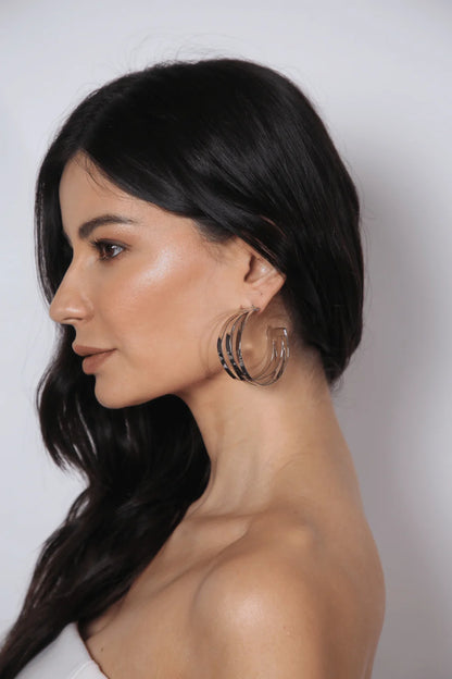 BRINCO ARGOLA AROS PRATEADO