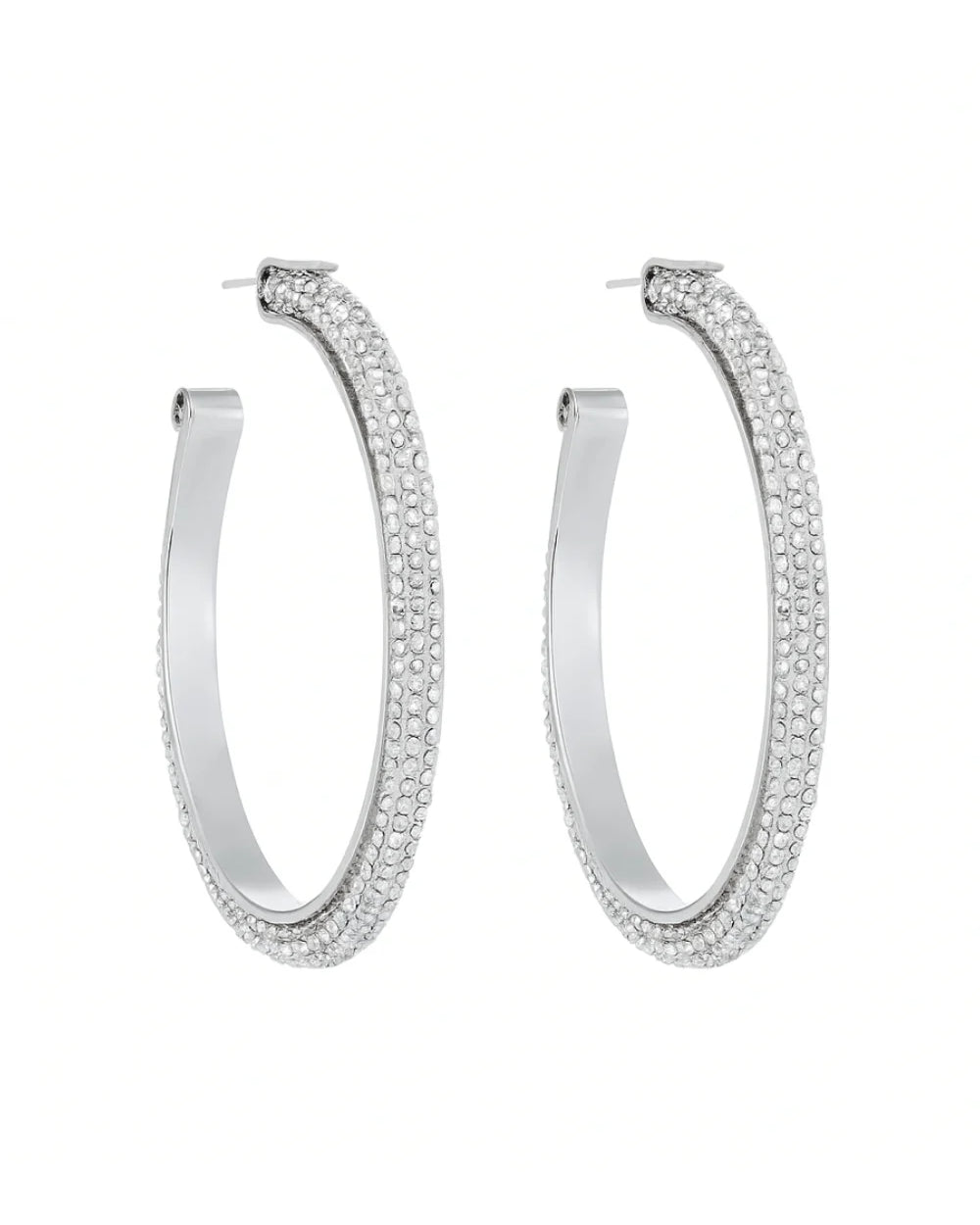 BRINCO ARGOLA SHINE PRATEADO