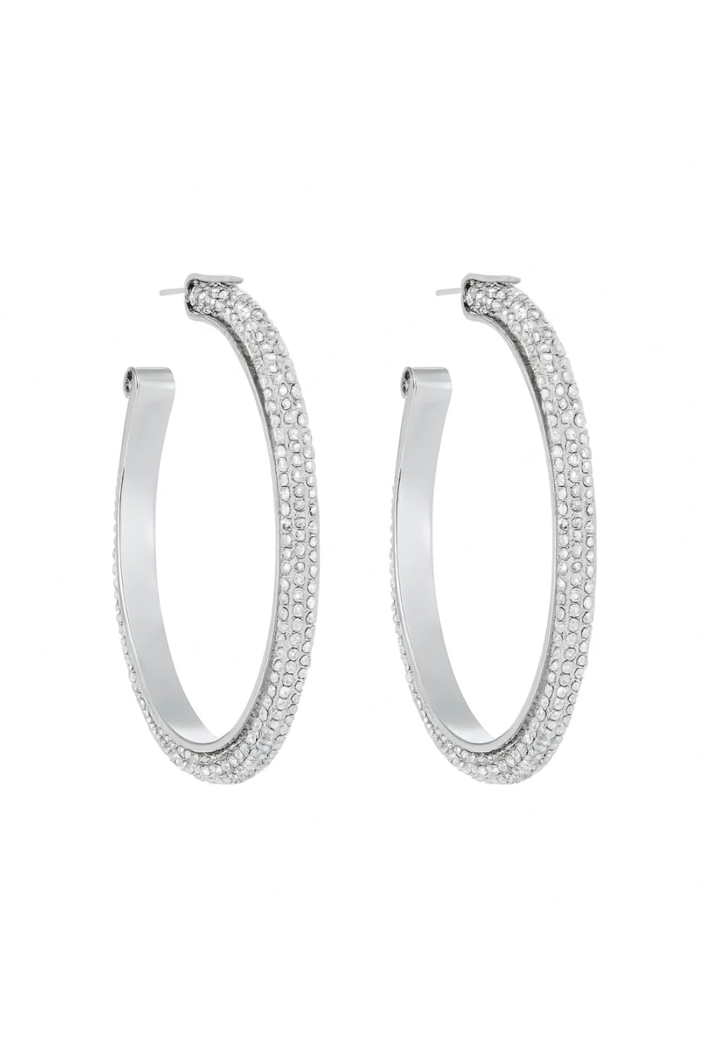 BRINCO ARGOLA SHINE PRATEADO