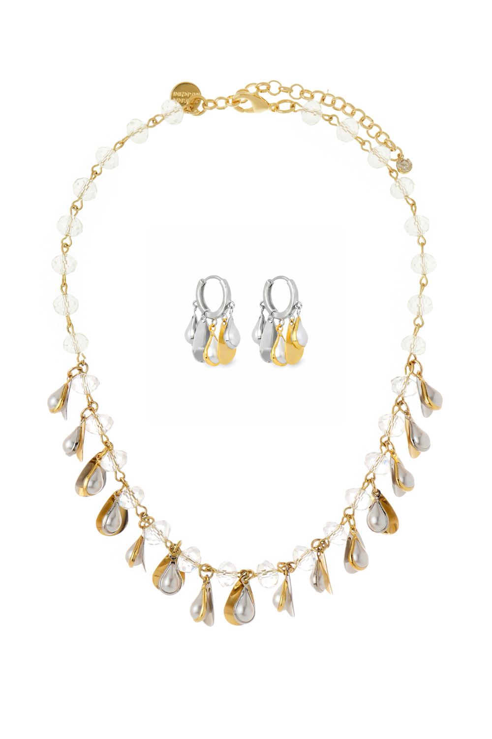 KIT COLAR E BRINCO PÉROLA MIX AND MATCH ESSENZA