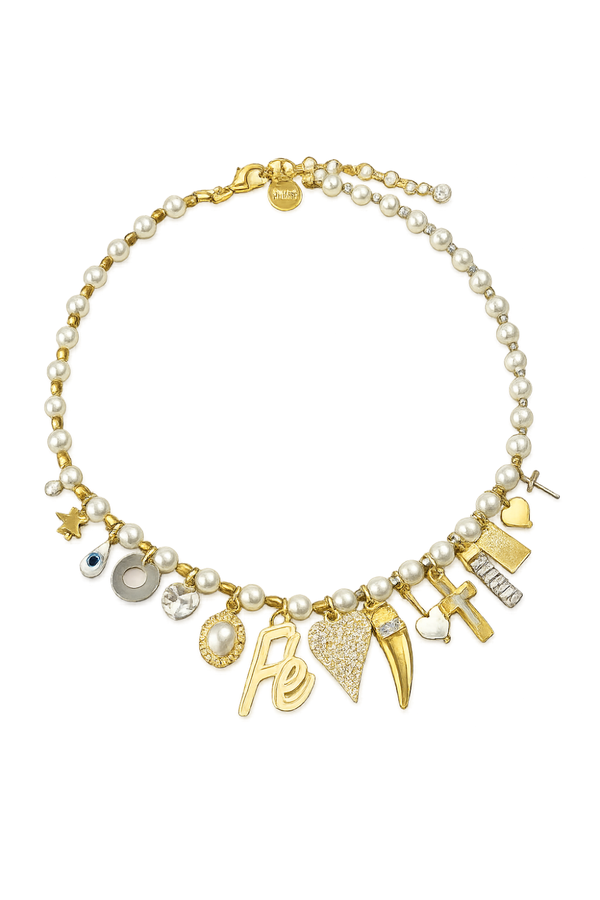 COLAR PÉROLA PINGENTES MIX AND MATCH ESSENZA