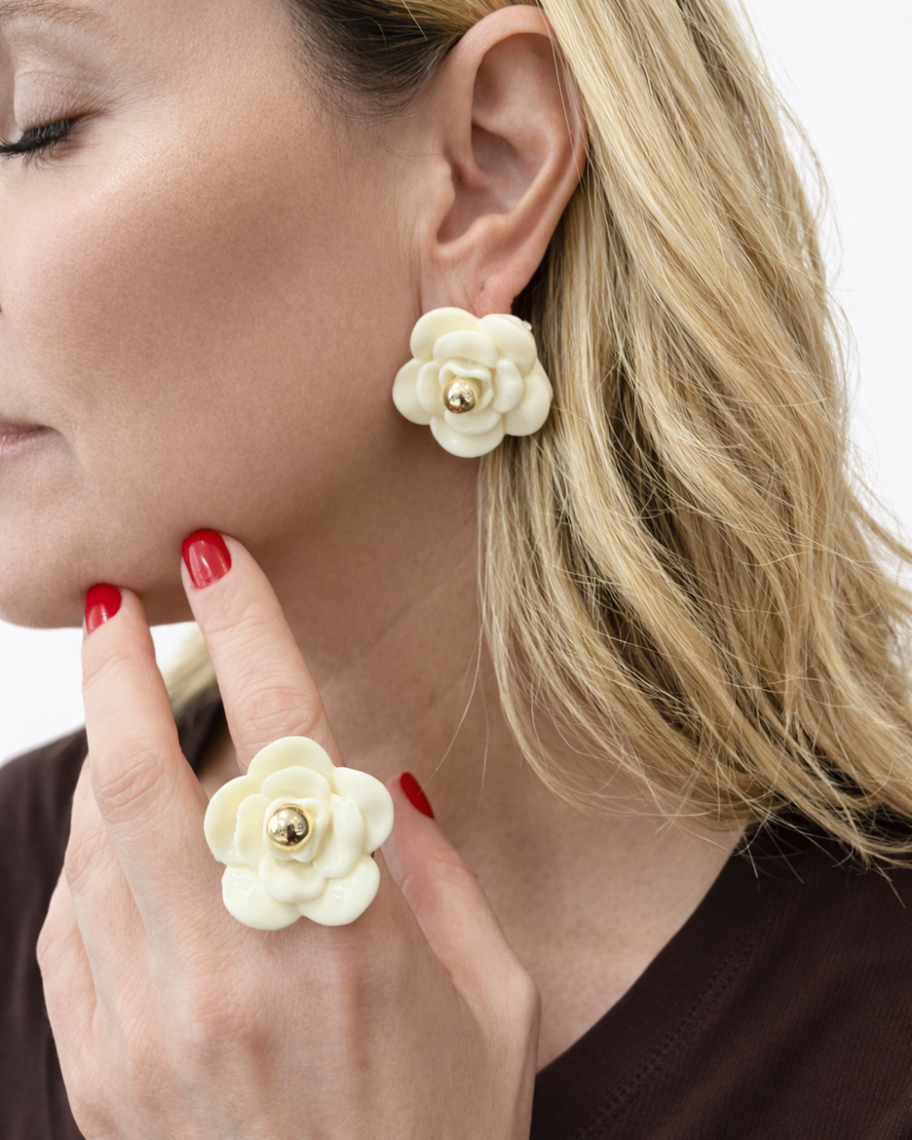 ANEL FLOR RESINA ESSENZA