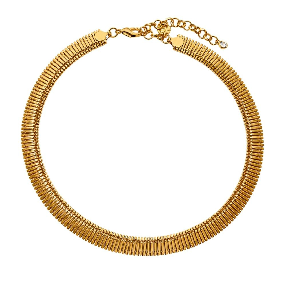 Colar Malha Snake Dourado